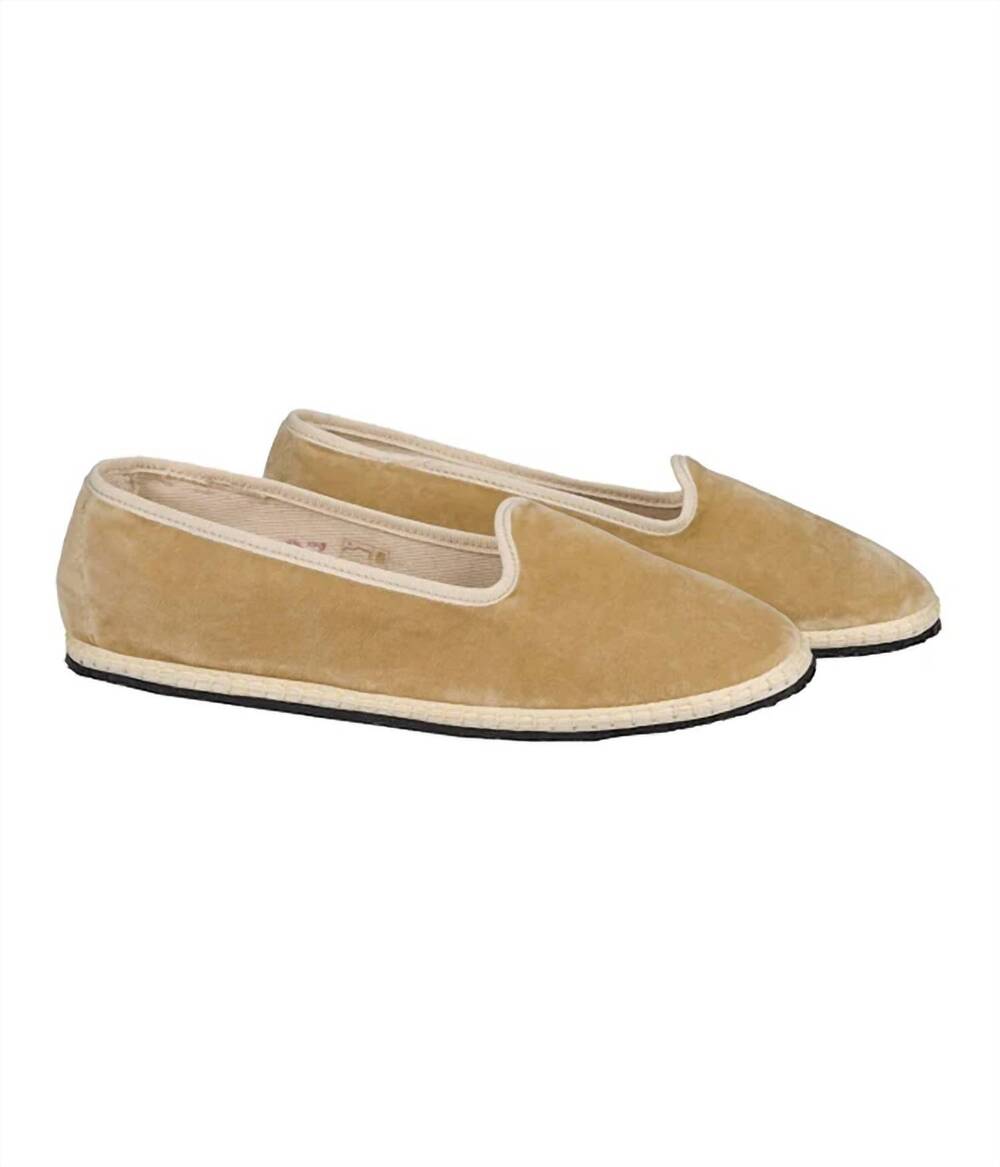 NEW VIBI VENEZIA women's furlana velvet shoe in palude